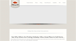 Desktop Screenshot of holladayvillaslc.com
